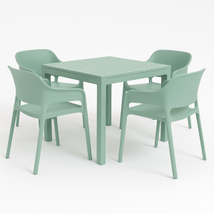 Outdoor table and chairs
