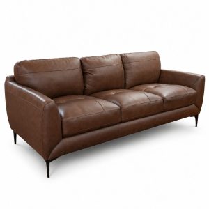 Chelsea Faux Leather 3 Seater Sofa (7439C-60)