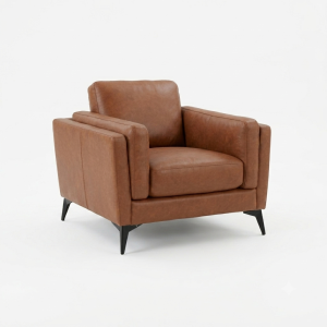 Chelsea Faux Leather Armchair (7439C-20)